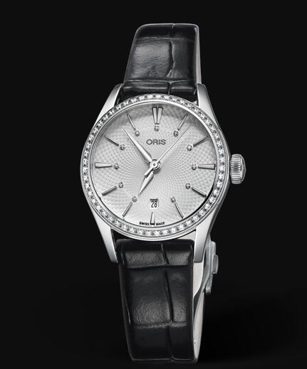 Oris Artelier Date Diamonds 28mm Replica Watch 01 561 7722 4951-07 5 14 64FC